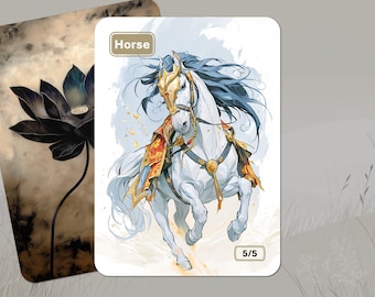 Horse Token MTG (5/5)