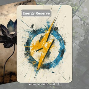 Ficha de Reserva de Energía MTG (Magic: The Gathering)
