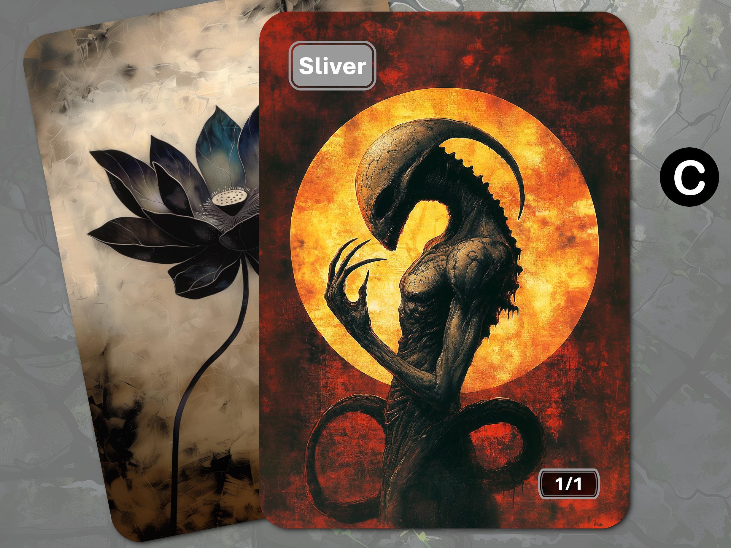 スリヴァートークン MTG (1/1) - Etsy 日本