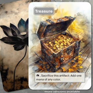 Jeton au trésor MTG (Magic: the Gathering)