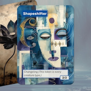 Shapeshifter Token MTG (2/2 Changeling)