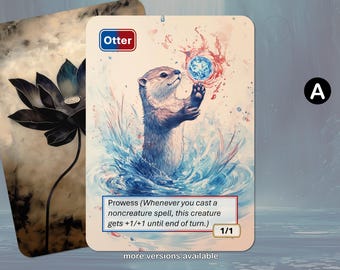 カワウソトークン - カスタム MTG マジック：ザ・ギャザリング