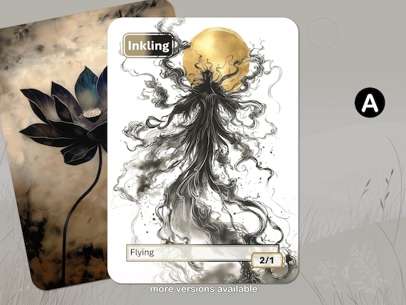 mtg inkling cards Magic The Gathering - Strixhaven - School of Mages The strongest Inkling MTG token 2/1 -