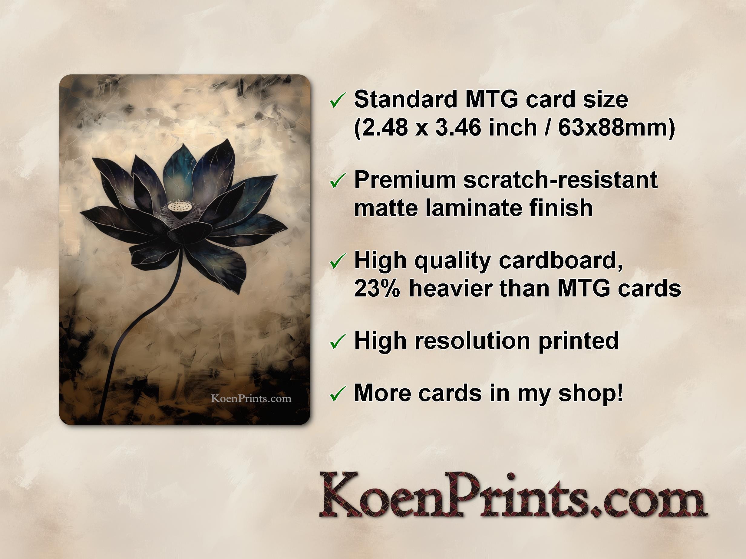 モンクトークン MTG (白 1/1 果敢) - Etsy 日本