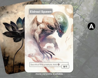 Eldrazi Spawn Token - Custom Altered MTG Magic the Gathering Fantasy ...