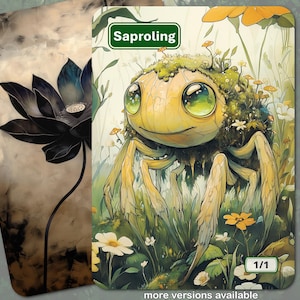 Ficha de saprolín MTG (Magic: The Gathering)