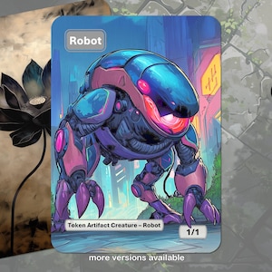 Robot Token MTG (1/1)