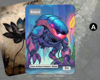 Ficha de robot MTG (1/1)