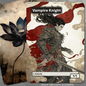 Vampirritter Token MTG (1/1 Lebensverknüpfung)