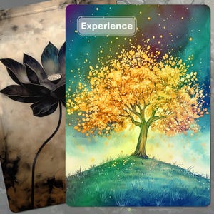 Foil Experience Tracker/Counter MTG Token