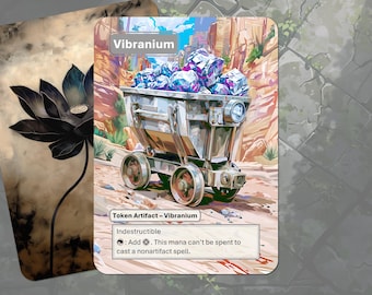 Vibranium Token MTG (Artifact)