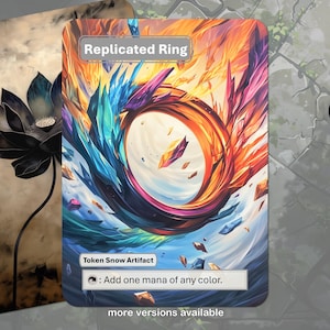 Ficha de anillo replicado MTG (Magic: the Gathering)