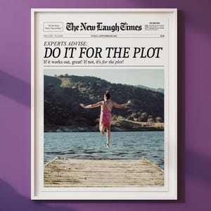 プロットのためにやる、トレンディな新聞プリント、ニューヨークタイムズのウォールアート、ホットな女の子のポスター、ビンテージバーカート、女の子の寮の部屋レトロ、レトロなウォールアート
