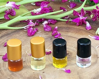 Natural Perfume - Perfume Sample Set - Botanical Perfume - Perfume Set - Perfume Set - Niche Perfume