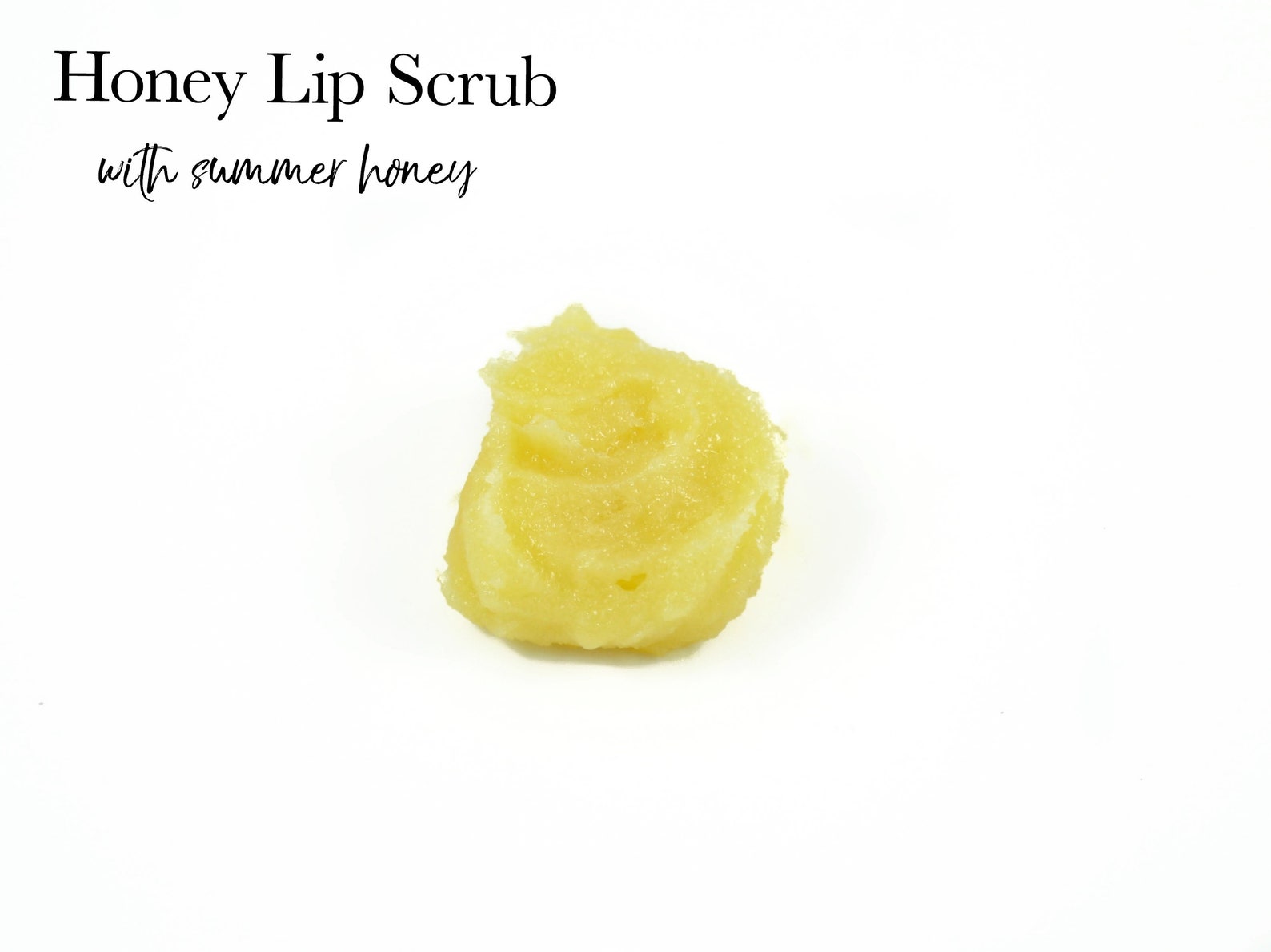 Honey Lip Scrub Exfoliating Polish Sugar Scrub for Lips Etsy