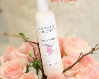 Natural Hair Conditioner - Natural Hair Products - Virgin Coconut Conditioner - Silicone Free