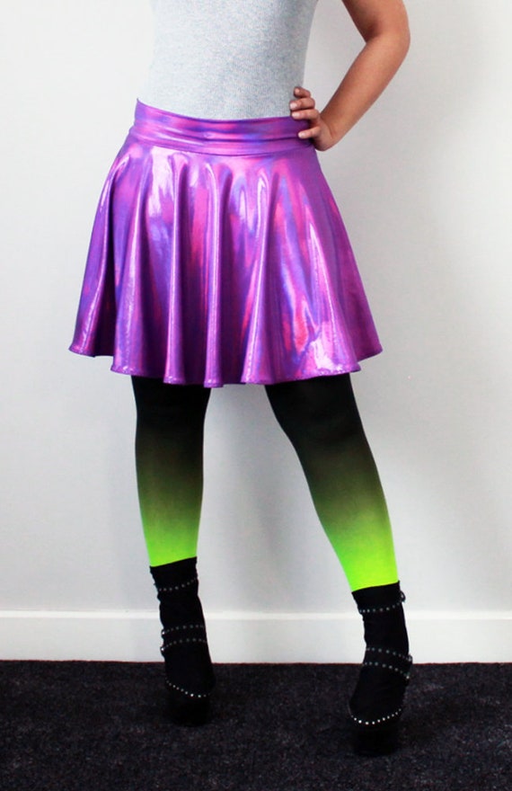 Holographic Circle Skirt 2024
