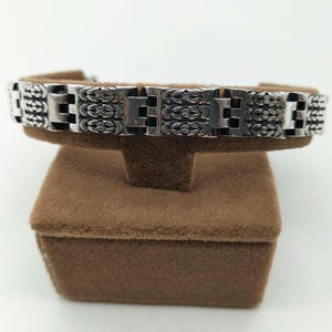 Handmade Men&#39;s Silver Bracelet, 925 Sterling Silver Bracelet, Handmade Silver Chain Bracelet, Handmade Silver Bracelet
