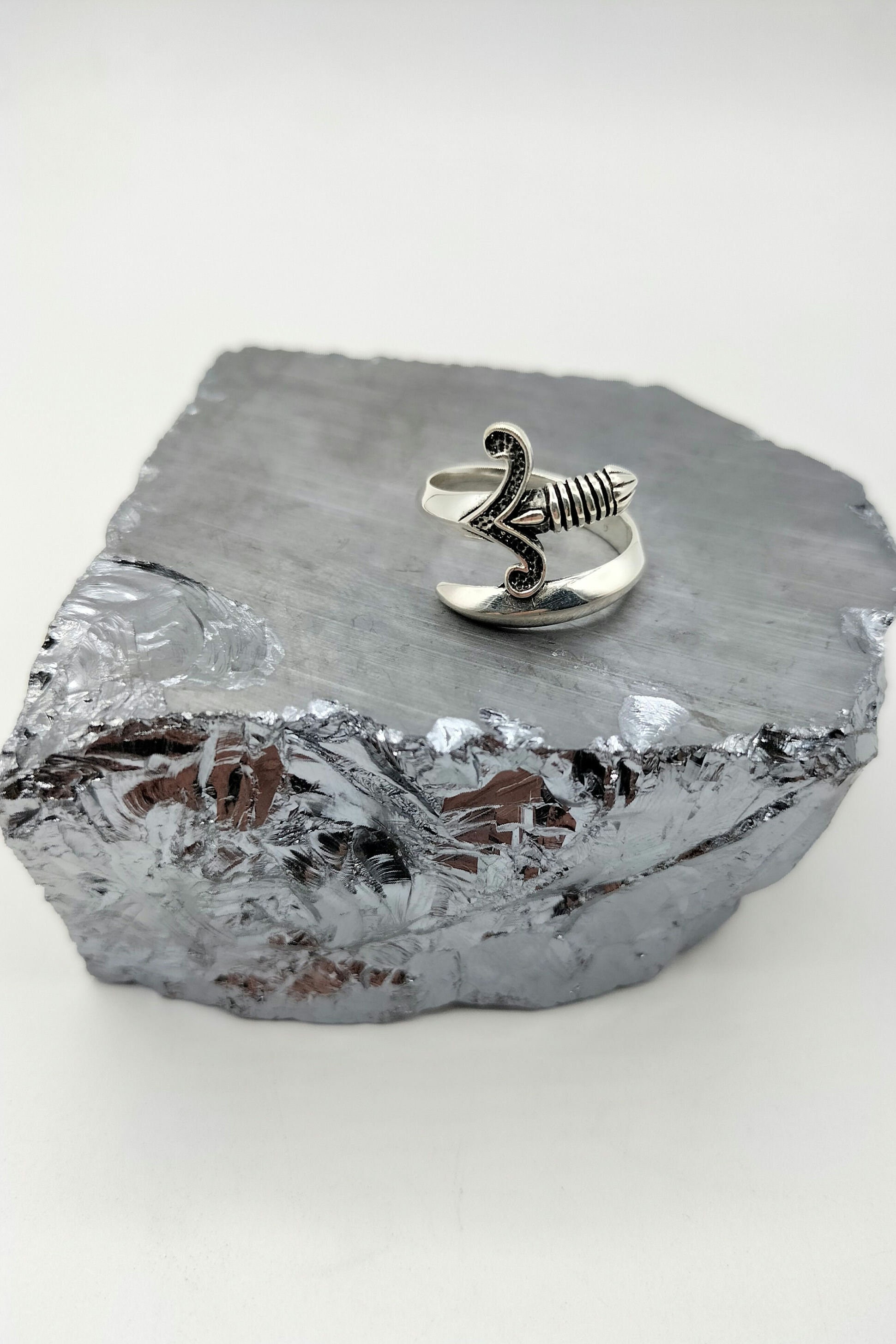 Handmade Zulfiqar 925 Sterling Silver Men's Ring - Etsy