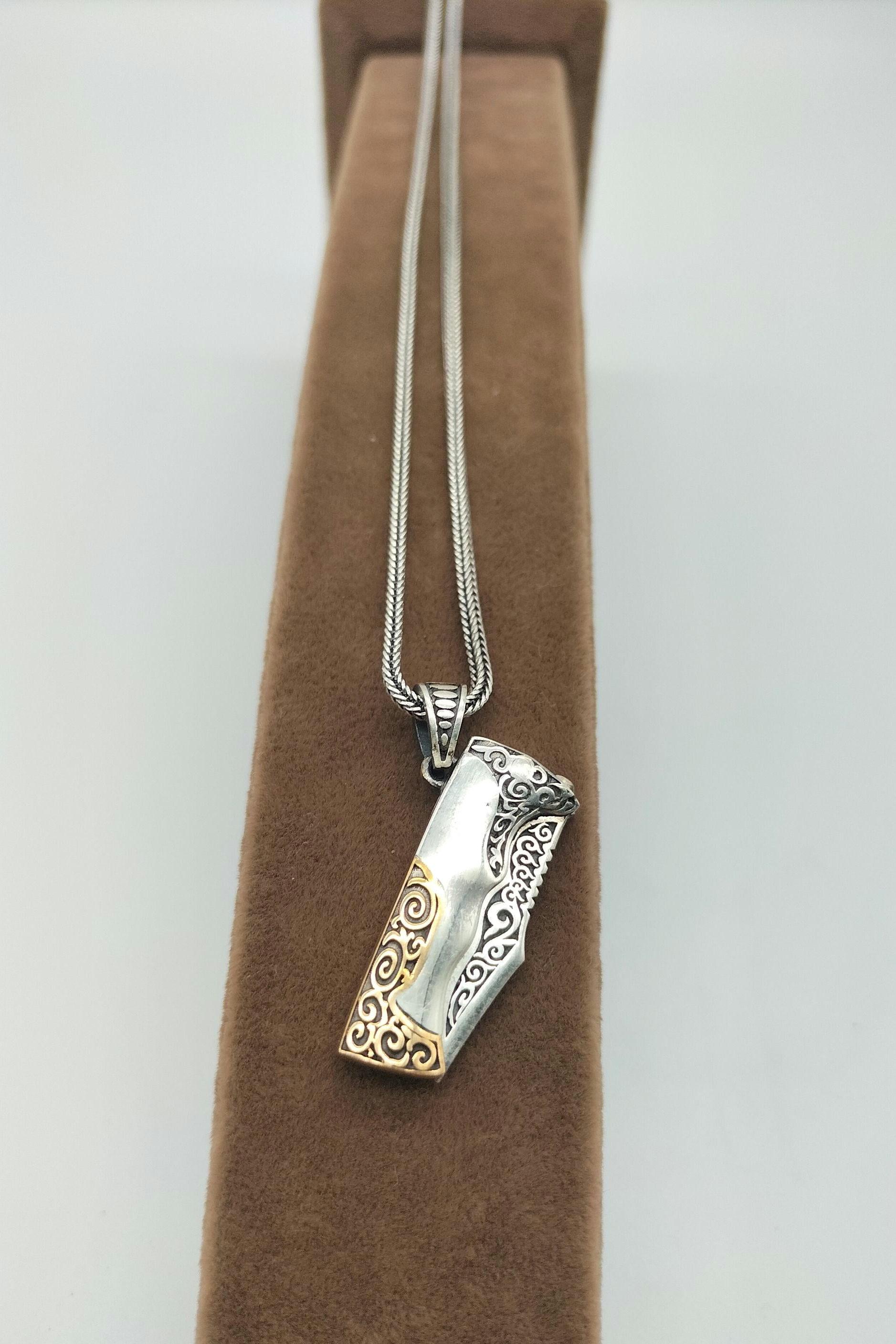 Hidden knife necklace - Etsy 日本
