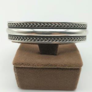 Handmade 925 Sterling Silver Adjustable Men&#39;s Bracelet