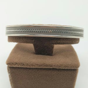 Handmade Sterling Silver Men&#39;s Bracelet - Adjustable Cuff