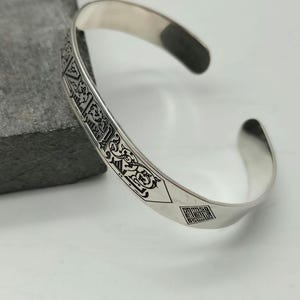 Pulseira masculina de prata feita à mão, pulseira masculina de prata esterlina 925, pulseira de prata feita à mão, pulseira de prata feita à mão, presente de aniversário