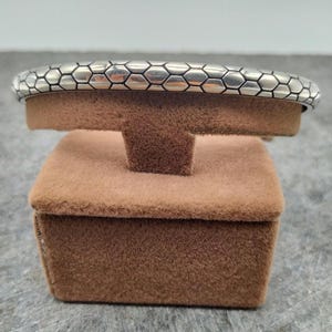 Pulseira masculina de prata feita à mão, pulseira ajustável de prata esterlina 925, pulseira de prata com punho feito à mão, pulseira de prata feita à mão, presente de aniversário