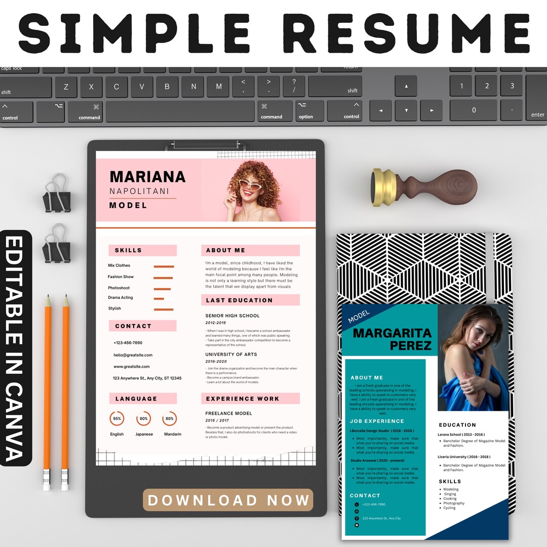 Professional Model Resume Template - Il 1080xN.6171227217 Riqg 