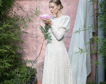 etsy boho lace wedding dress Cotton Dress, Long Sleeve Bridal Gown Designed for modern bohemian Amerex St. John's Bay Women's Shirt Size:S · 38