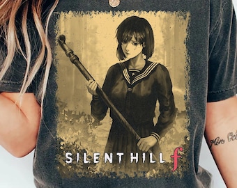 Silent Hill F T-shirt: Horror Game Tee, Double-sided Graphic - Etsy