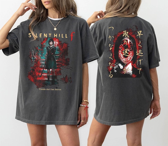 Silent Hill F T-shirt: Horror Game Tee, Double-sided Graphic - Etsy