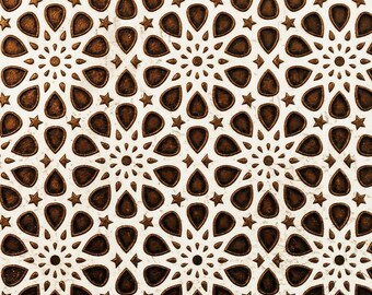 Geometric Wall Stencil for Bedroom: Painting and Plaster, Bohemian Home Decor