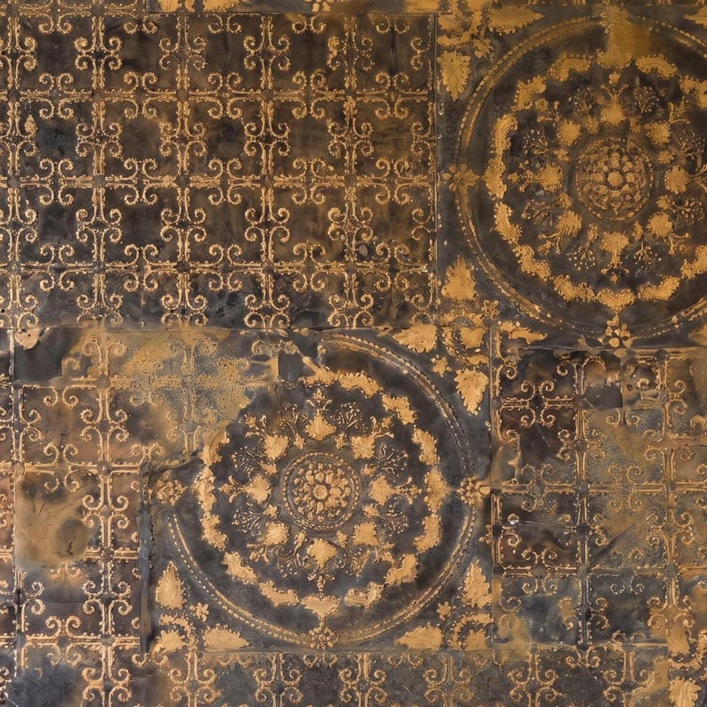 Large Geometric & Moroccan Wall Stencil for Artistic Wall Murals and ...