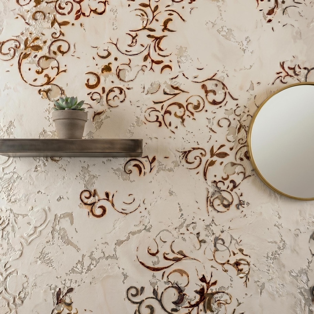 Stencil Painting Set for Wall Large Plaster Stencils for Floor Texture ...