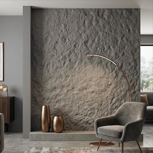 Stamp for Decorative Concrete Faux Stone Texture, Silicone Stamps for DIY Concrete Wall Stamping Rock Print Wall Art for Home