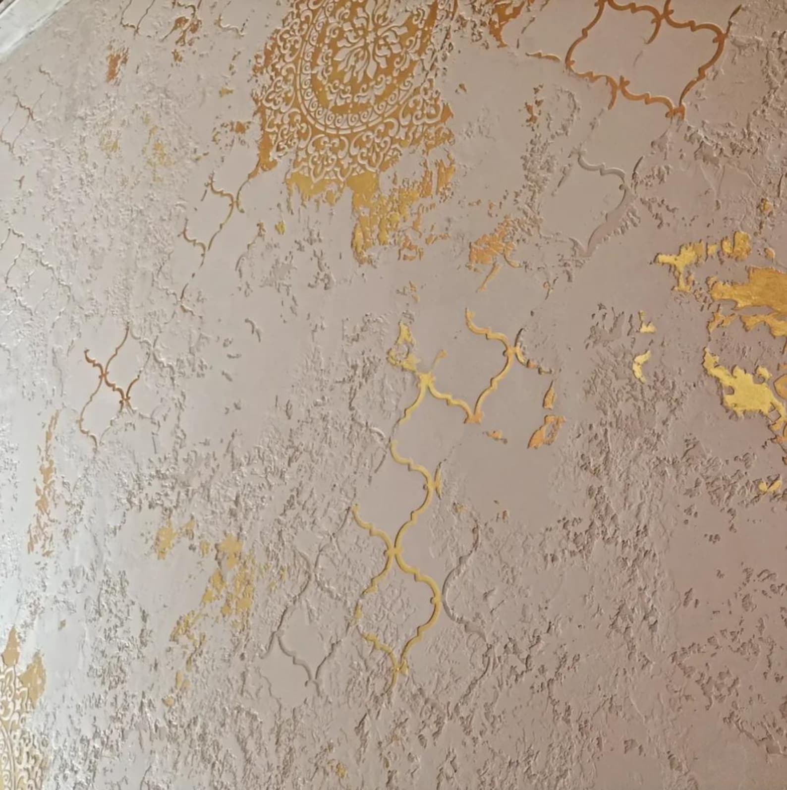 Extra Large Wall Stencil Set: Moroccan, Damask, and Circular Patterns ...