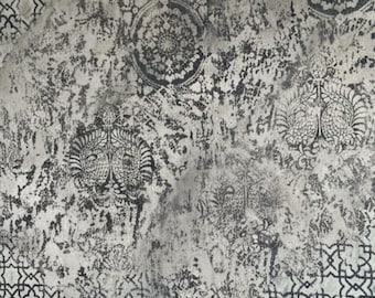 Large Moroccan and Oriental Wall Stencil: Damask Stencils for Walls