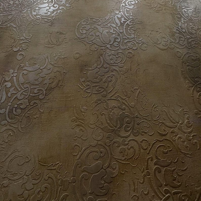 Moroccan Damask Stencil: Round Floral and Oriental Wall Stencil Set - Etsy