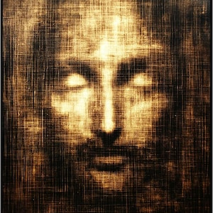 Posterizer 1 pcs - inspired by Shroud of Turin - Jesus Christ 1 - Religious Posters - Gifts for Christians - Decor for Home & Office