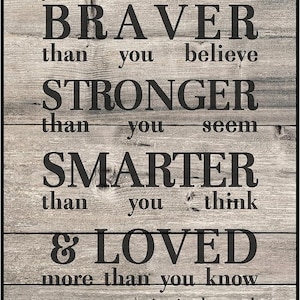 Posterizer 1 pcs - Winnie - positive encouraging quote - pooh quote - Kids room decor - Comedy Art - Gift for Girls, Boys, Teens