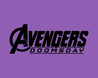 Avengers Doomsday Logo PNG | (svg, png, eps, dxf)