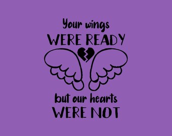 Tus alas estaban listas pero nuestros corazones no eran archivos svg,png,eps y dxf