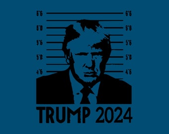 Archivos SVG y EPS de Trump, imagen vectorial de silueta de imágenes prediseñadas de cara de Donald Trump, SVG político para diseño de camiseta con fondo transparente