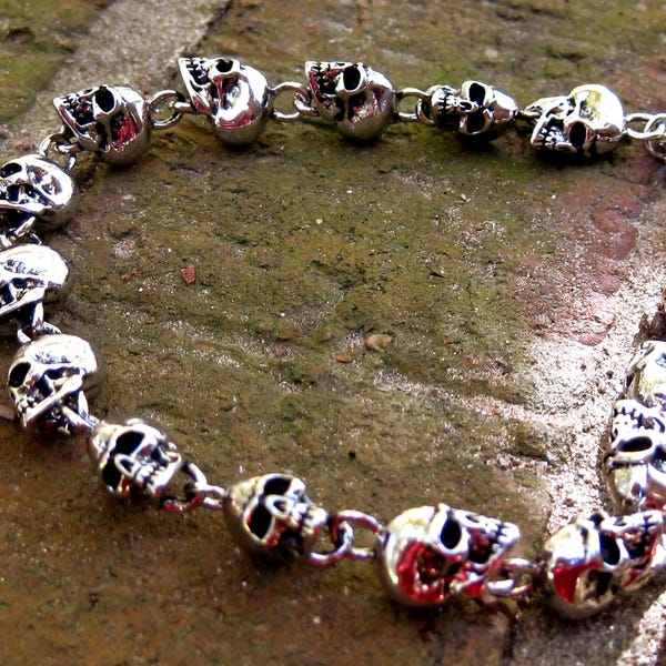 ARS GOETIA Solomon's 72 Demon Skull Bracelet