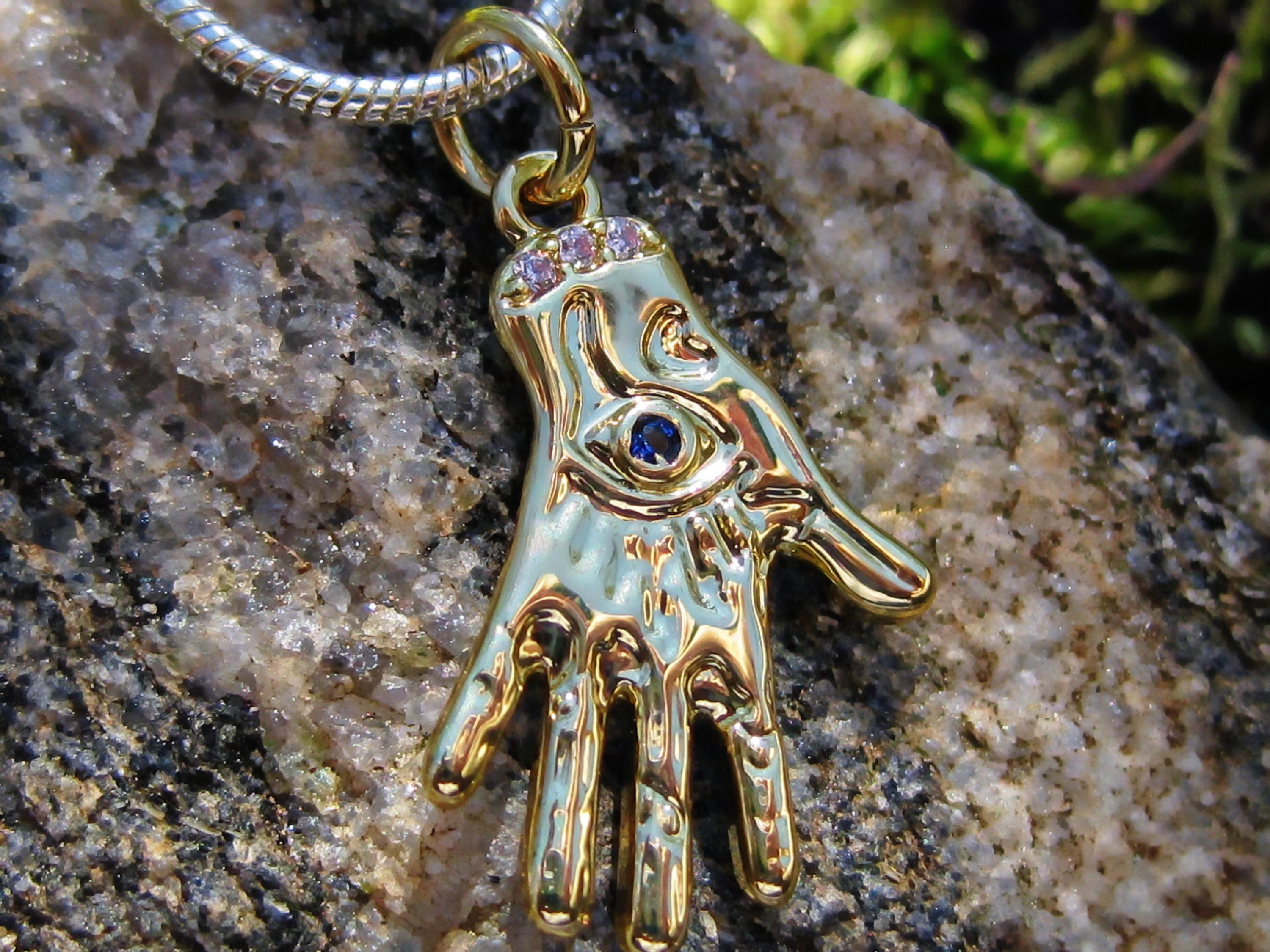 Metaphysical Gilded Hand of the Hidden Eye an Oracle of Supernatural ...
