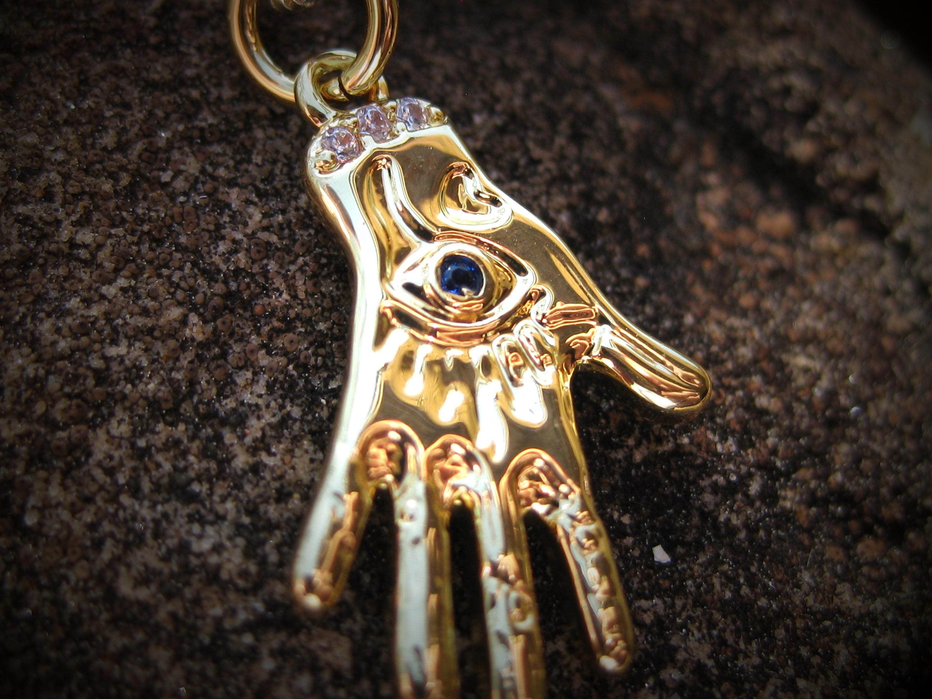 Metaphysical Gilded Hand of the Hidden Eye an Oracle of Supernatural ...