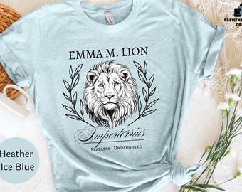 Licensed Emma M Lion Bookish T-Shirt: Beth Brower Fan Gift