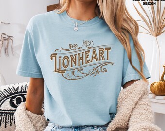 Licensed Lionhearts Emma M Lion Unselected Journals Comfort Colors Tshirt