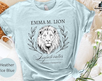 Licensed Emma M Lion Bookish T-Shirt: Beth Brower Fan Gift
